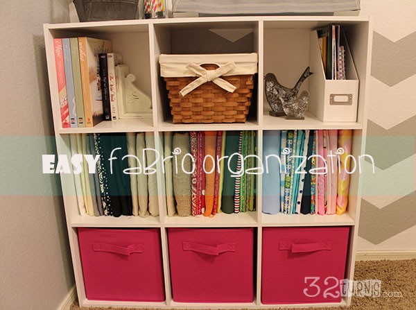 Easy Fabric Organization