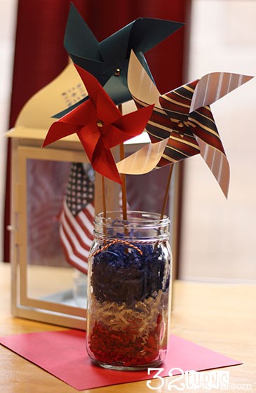 Easy July 4th Centerpieces