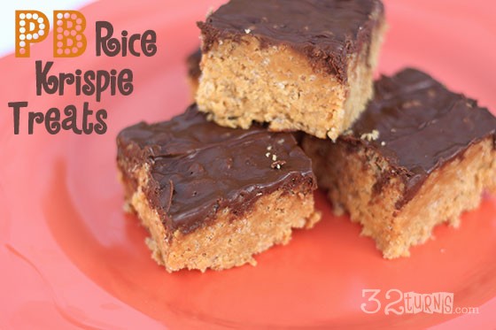 Peanut Butter Rice Krispie Treats