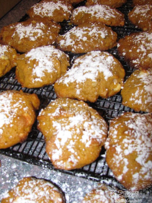 White Chocolate Macadamia Nut Pumpkin Cookies