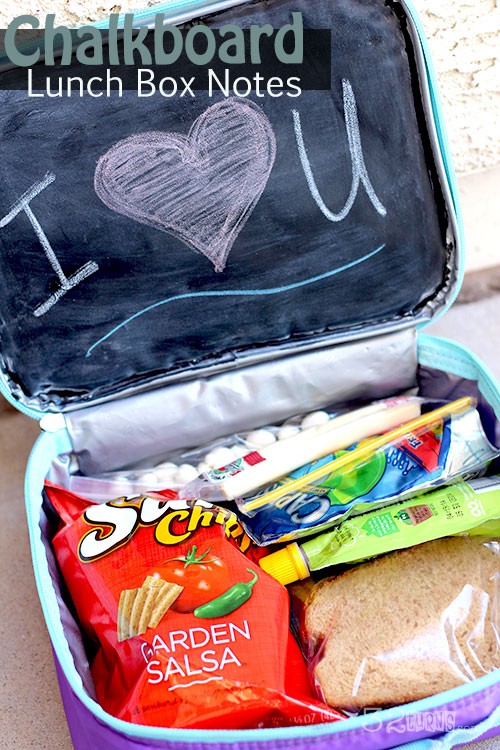 Chalkboard Lunch Box Notes