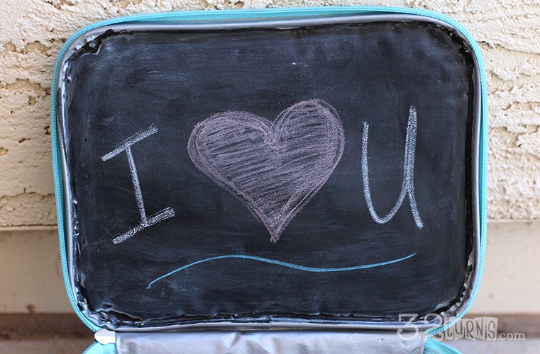 Chalkboard Lunch Box Notes