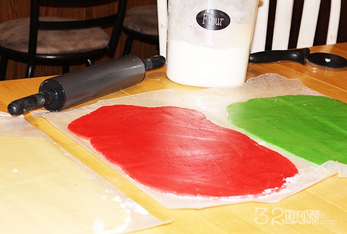 Christmas Swirl Sugar Cookies