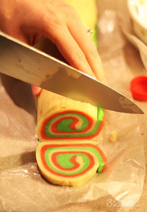 Christmas Swirl Sugar Cookies