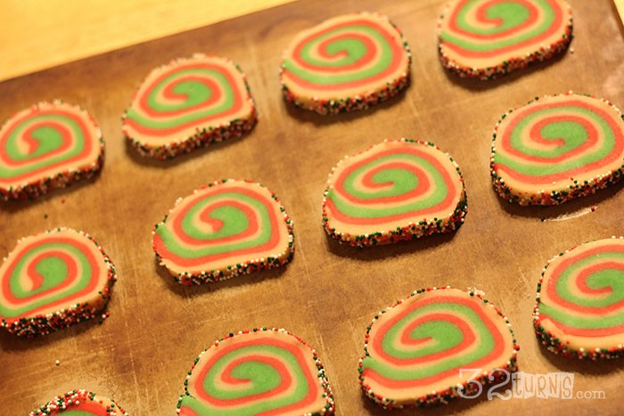 Christmas Swirl Sugar Cookies