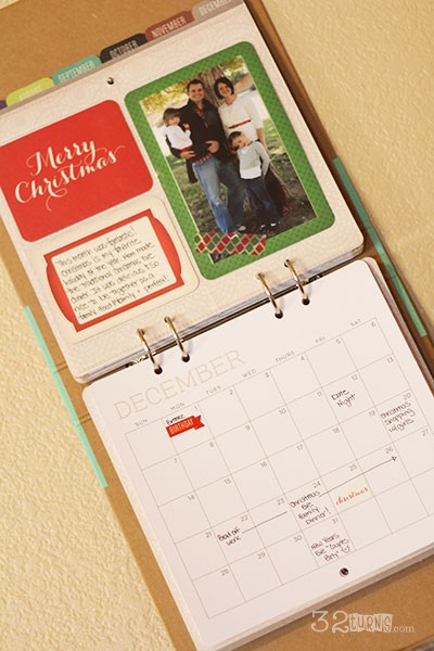 Michaels Recollection Calendar Kit