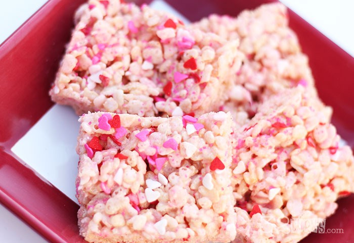 Valentines Day Krispie Treats