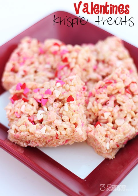 Valentines Day Krispie Treats